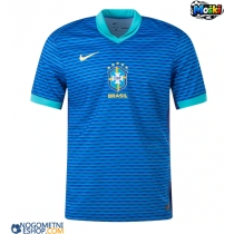 Moški Nogometni dresi Brazilija Gostujoči Copa America 2024 Kratek Rokav